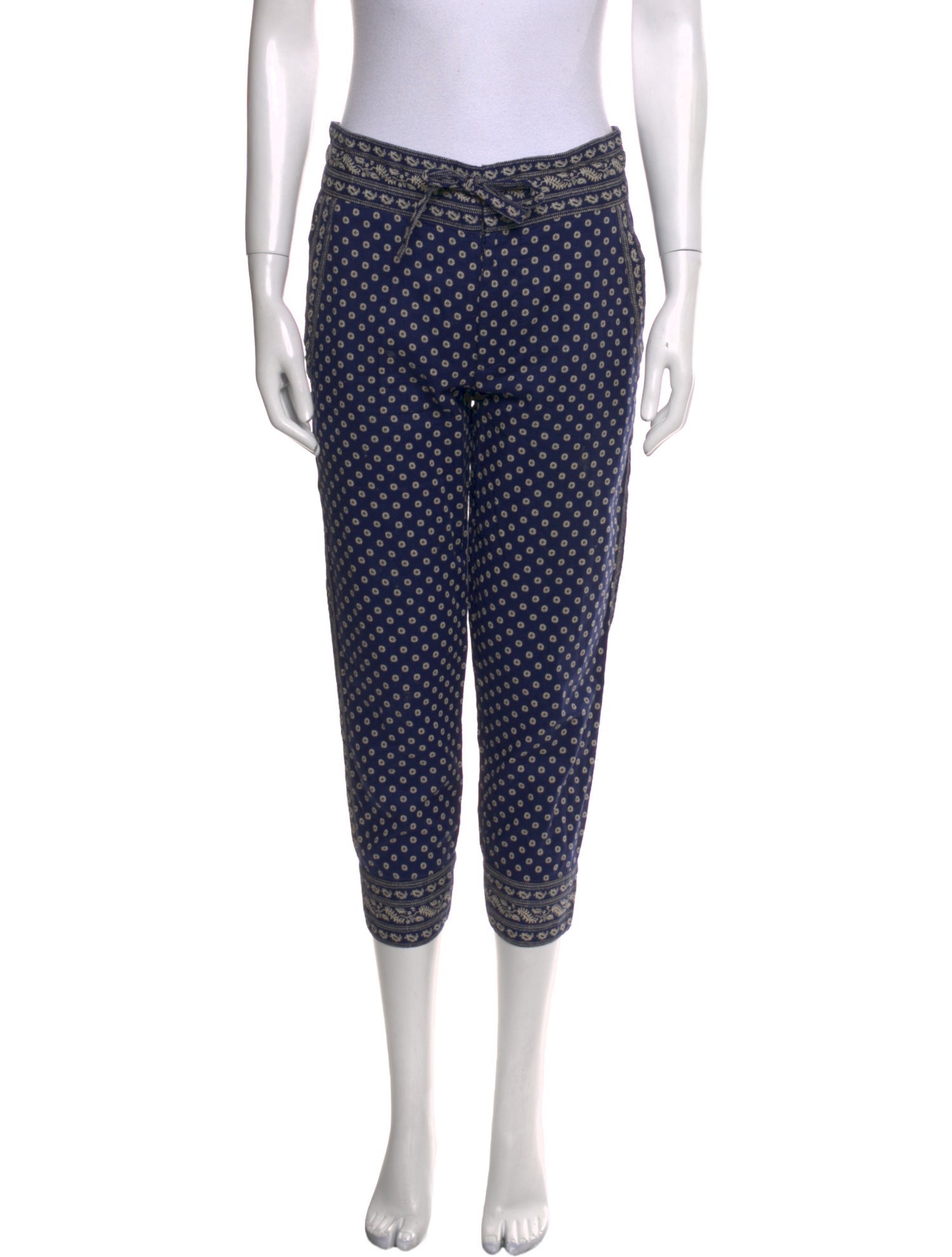 Étoile Isabel Marant Printed Straight Leg Pants