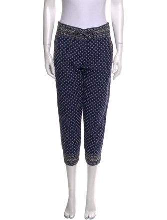 Étoile Isabel Marant Printed Straight Leg Pants