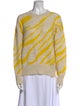Étoile Isabel Marant Printed Crew Neck Sweater