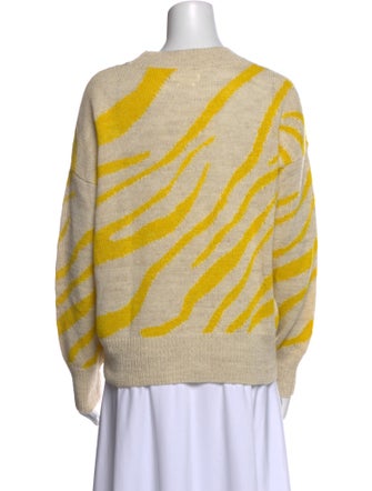 Étoile Isabel Marant Printed Crew Neck Sweater