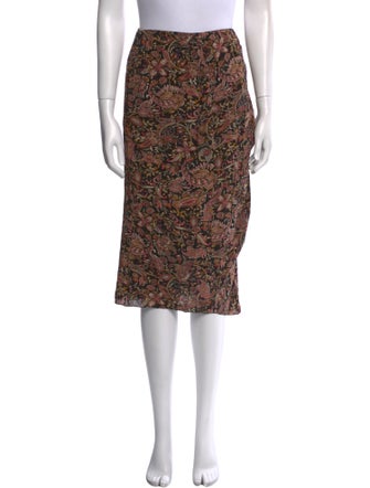 Étoile Isabel Marant Paisley Print Knee-Length Skirt
