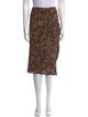 Étoile Isabel Marant Paisley Print Knee-Length Skirt