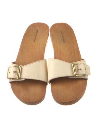 Étoile Isabel Marant Leather Slides