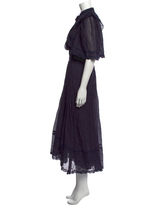 Étoile Isabel Marant Mock Neck Long Dress