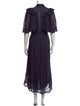 Étoile Isabel Marant Mock Neck Long Dress