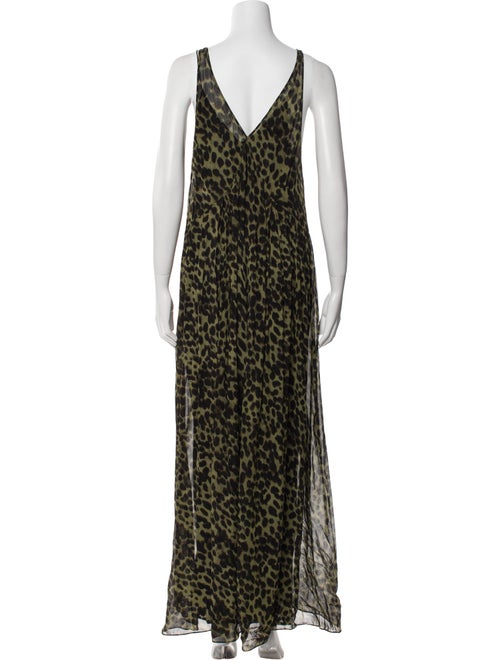 Étoile Isabel Marant Animal Print Long Dress