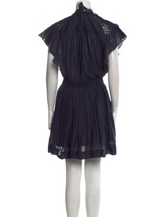 Étoile Isabel Marant Mock Neck Mini Dress