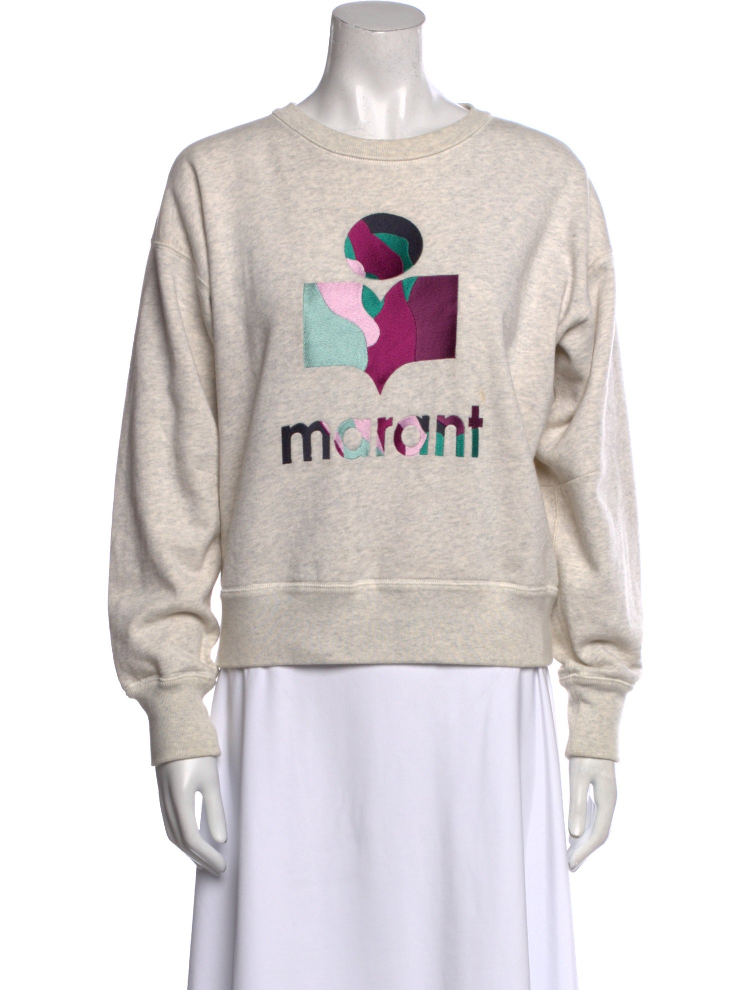 Étoile Isabel Marant Graphic Print Crew Neck Sweatshirt