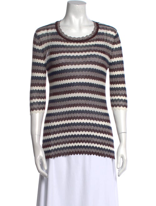 Étoile Isabel Marant Striped Scoop Neck T-Shirt