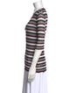 Étoile Isabel Marant Striped Scoop Neck T-Shirt