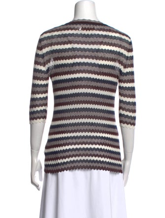 Étoile Isabel Marant Striped Scoop Neck T-Shirt