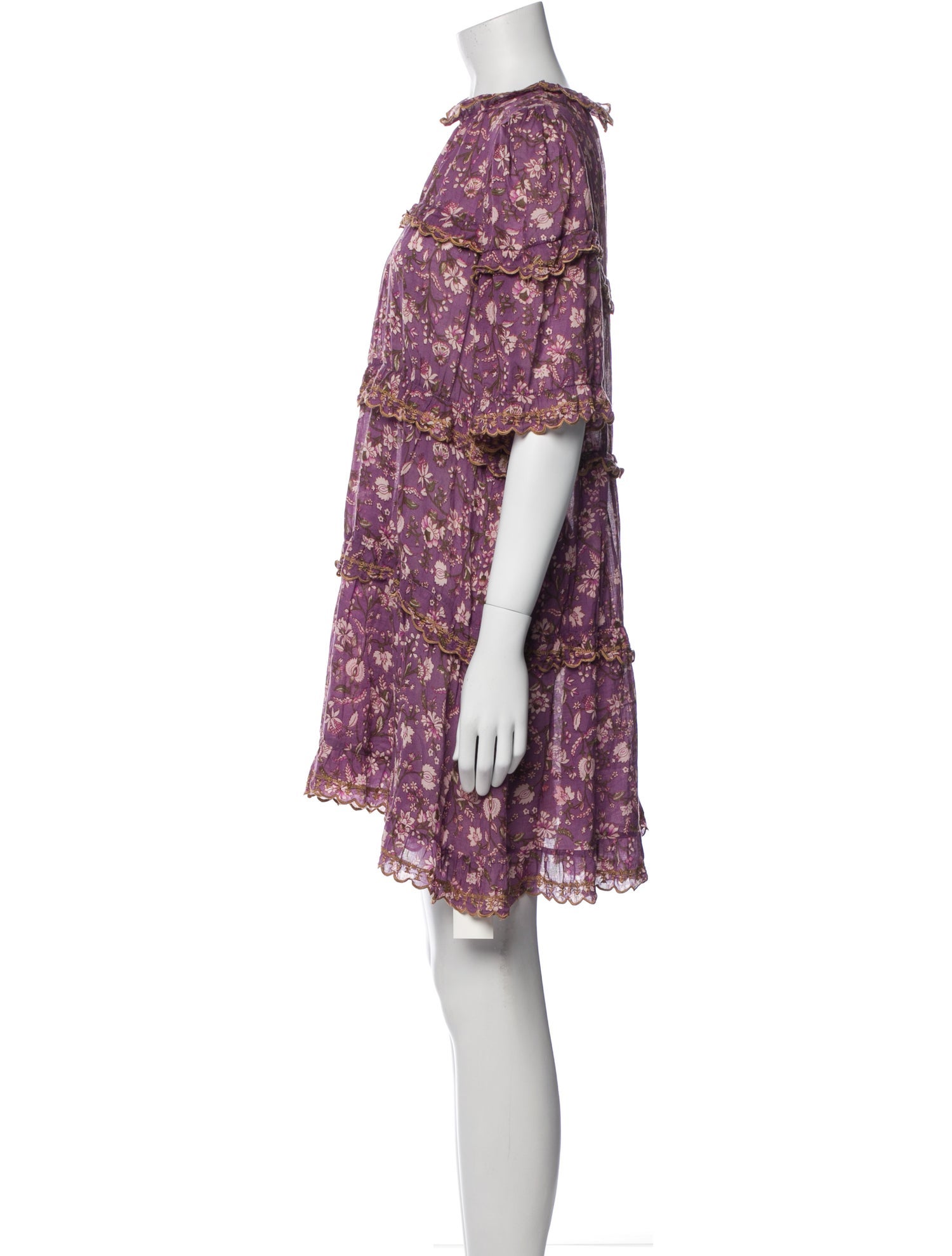 Étoile Isabel Marant Floral Print Mini Dress