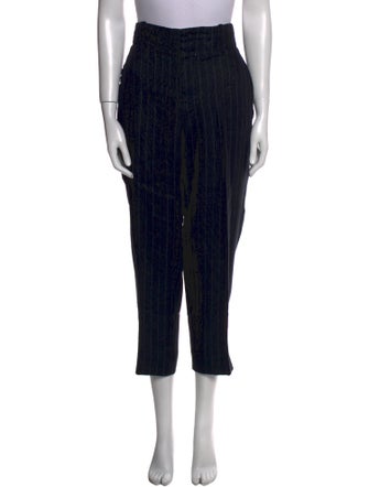 Étoile Isabel Marant Linen Straight Leg Pants