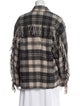 Étoile Isabel Marant Wool Plaid Print Jacket