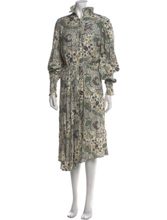 Étoile Isabel Marant Floral Print Long Dress