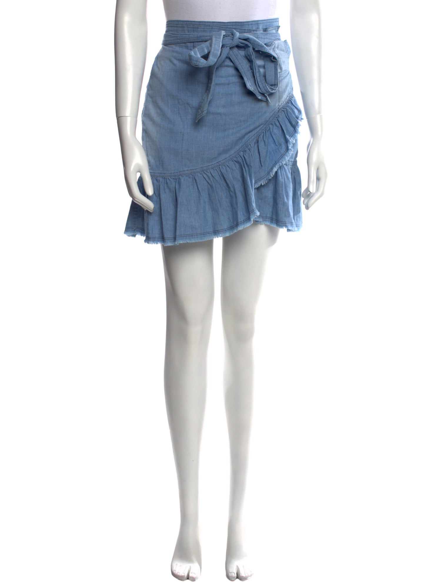 Étoile Isabel Marant Raw-Edge Trim Mini Skirt