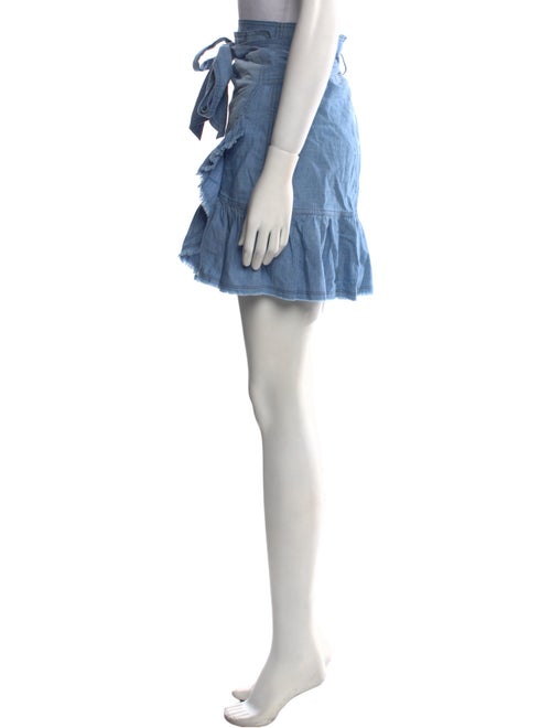 Étoile Isabel Marant Raw-Edge Trim Mini Skirt