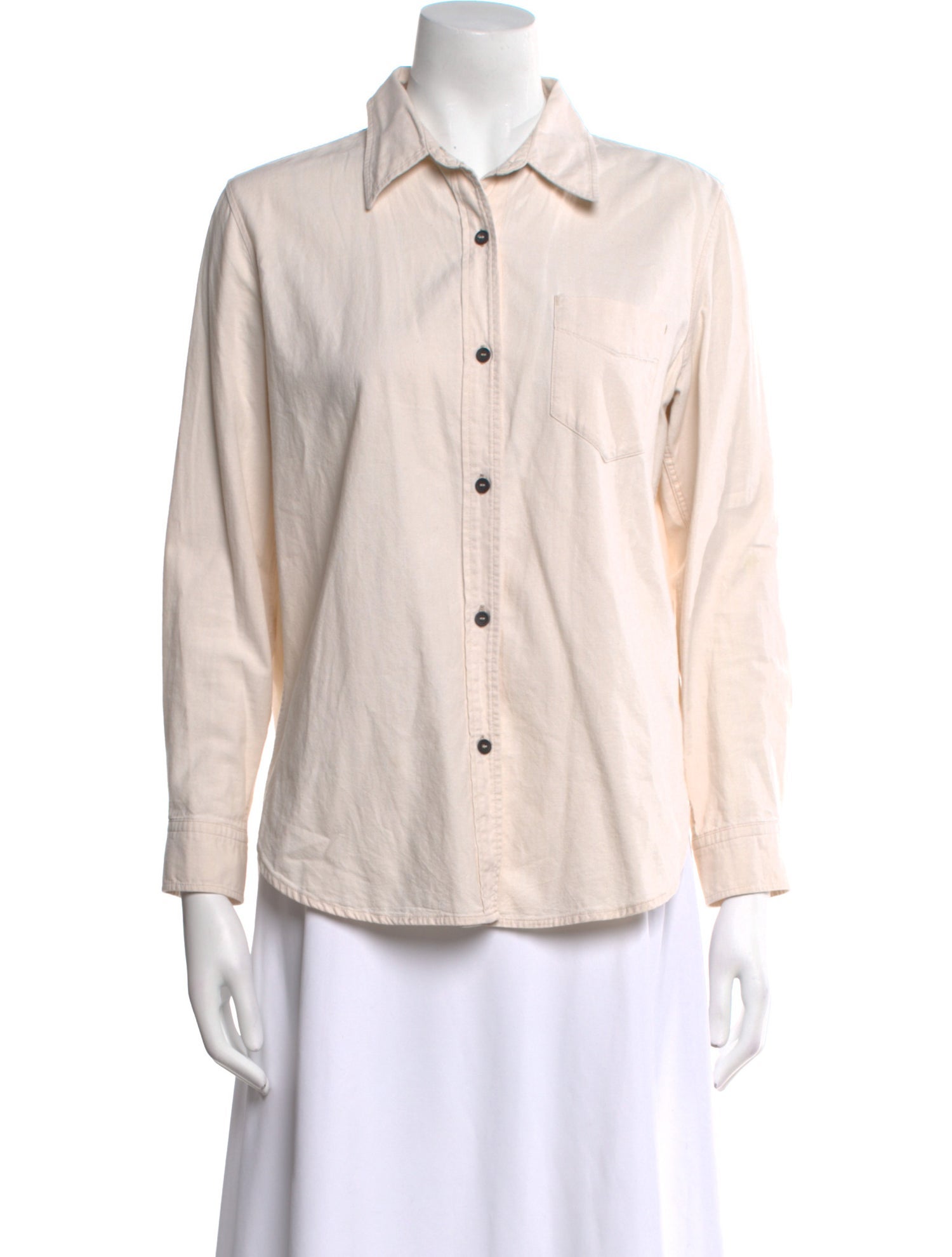Étoile Isabel Marant Long Sleeve Button-Up Top