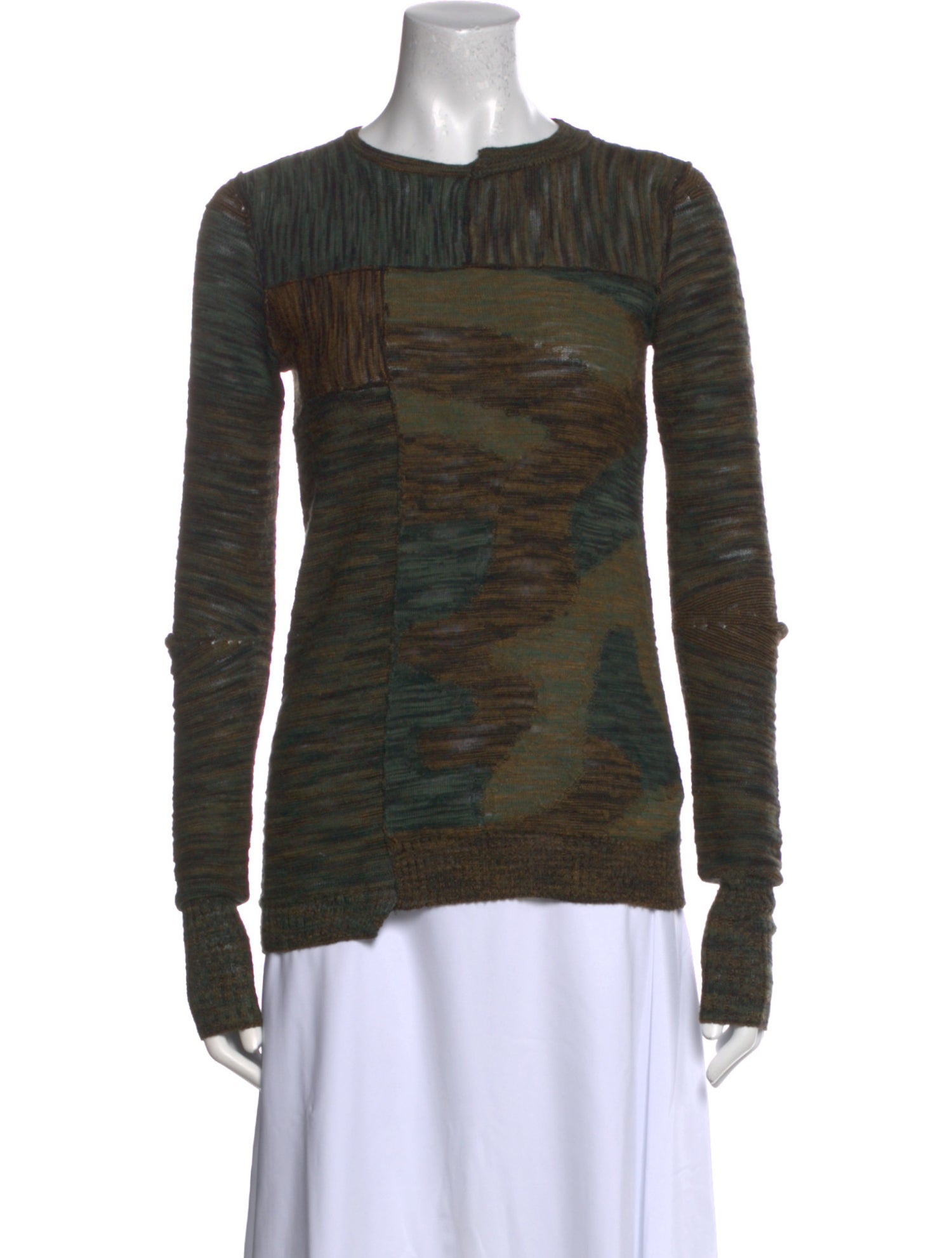 Étoile Isabel Marant Printed Crew Neck Sweater