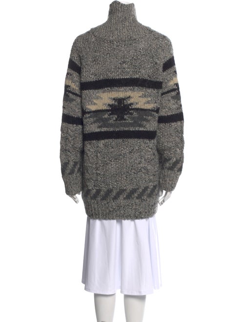 Étoile Isabel Marant Printed V-Neck Sweater