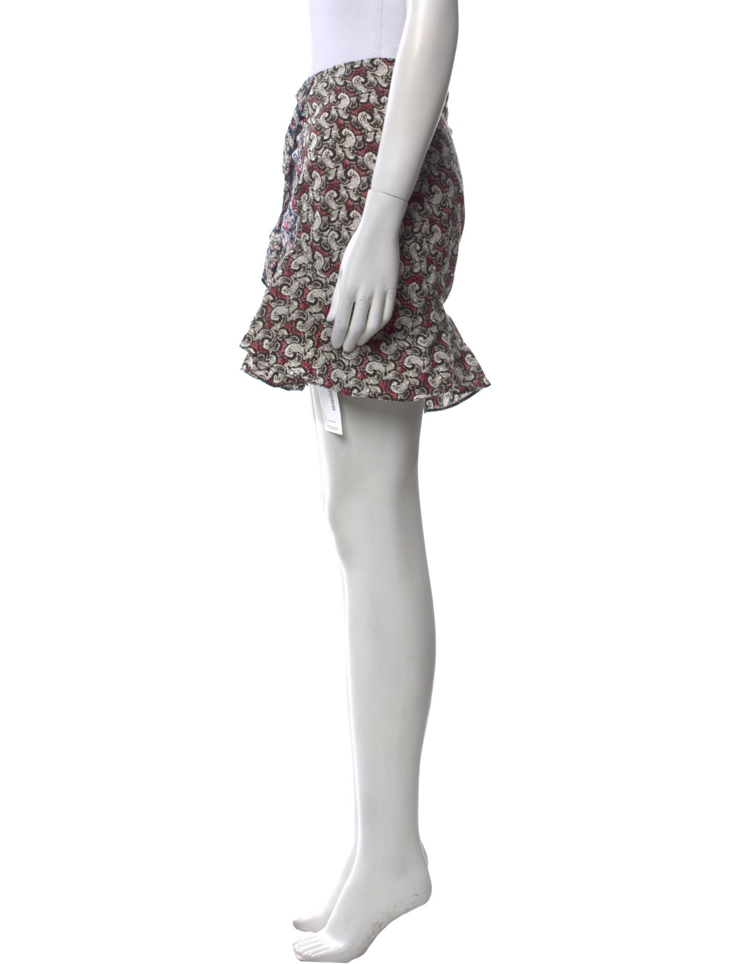 Étoile Isabel Marant Paisley Print Mini Skirt