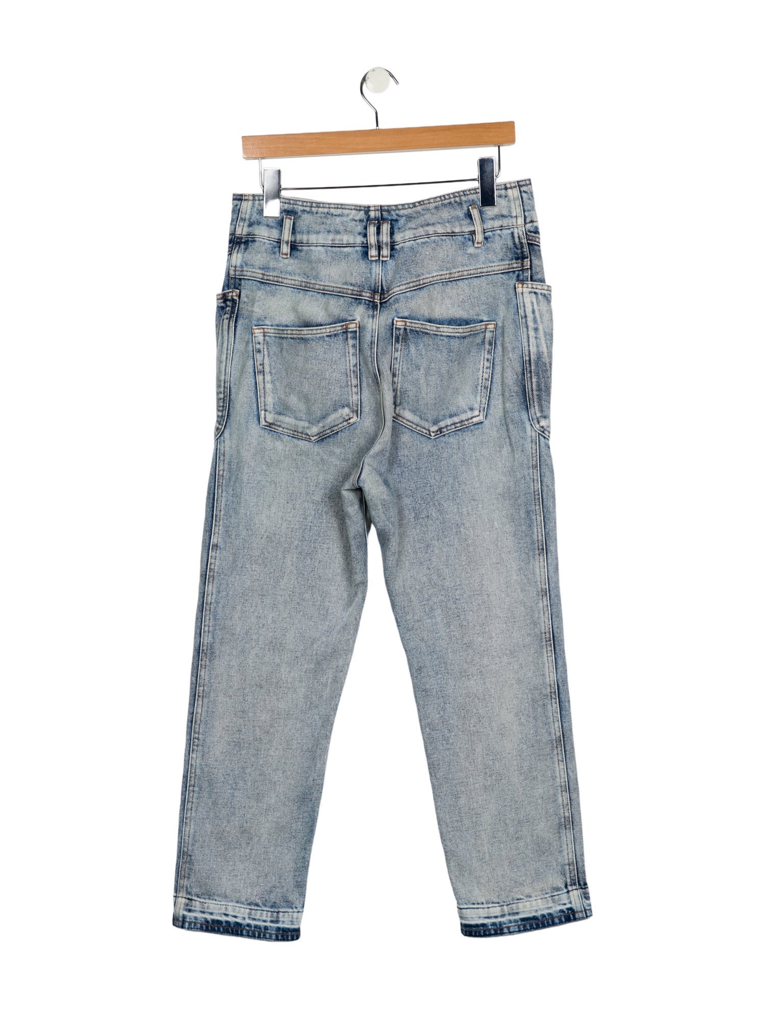 Étoile Isabel Marant High-Rise Straight Leg Jeans