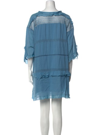 Étoile Isabel Marant Scoop Neck Mini Dress