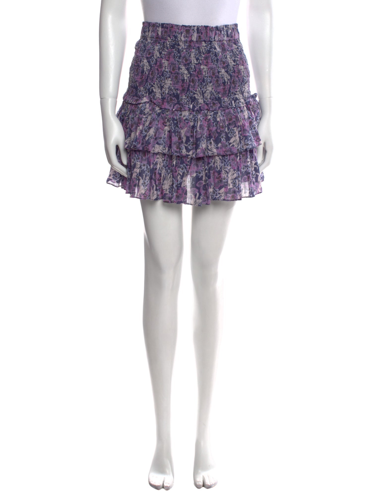 Étoile Isabel Marant Floral Print Mini Skirt