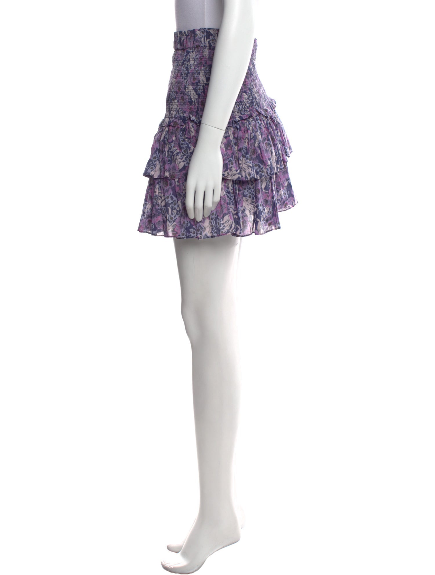 Étoile Isabel Marant Floral Print Mini Skirt