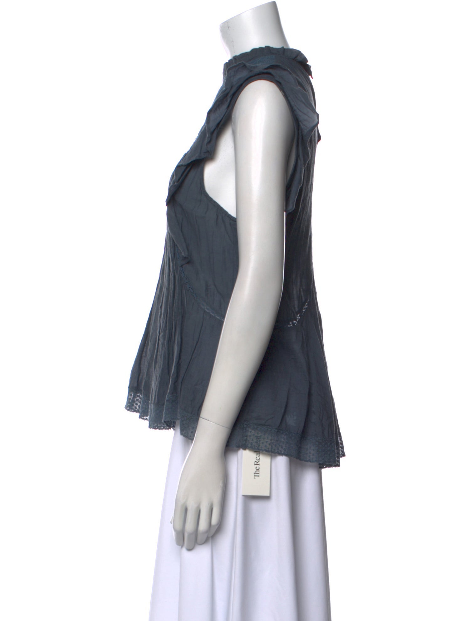 Étoile Isabel Marant Mock Neck Sleeveless Blouse
