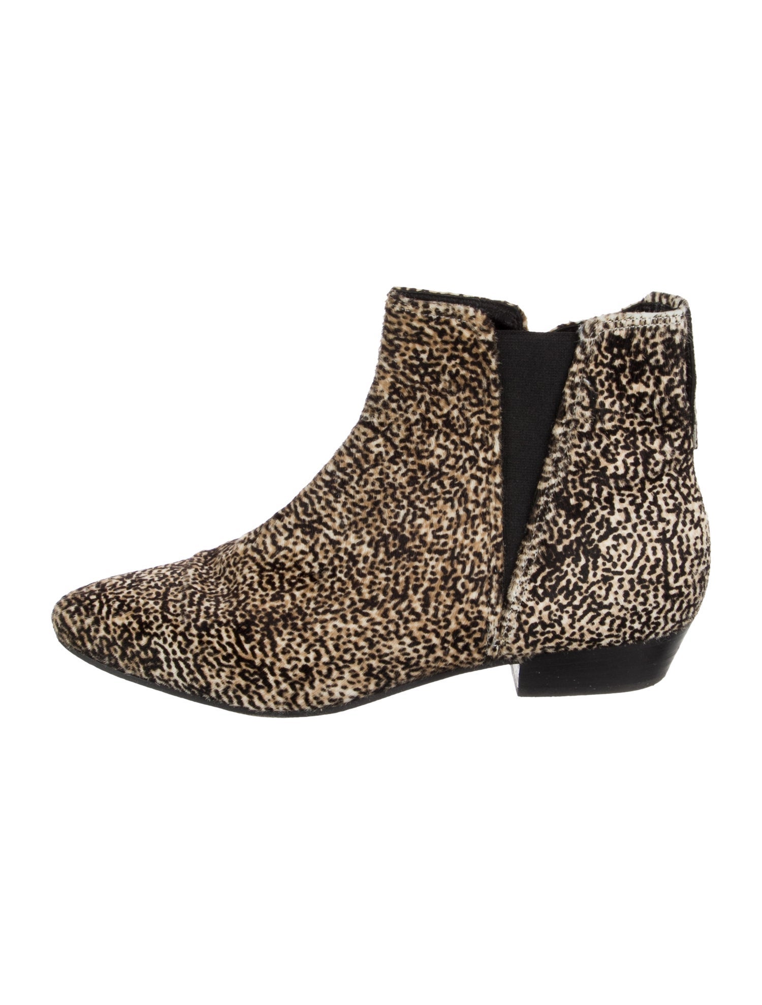 Étoile Isabel Marant Ponyhair Printed Chelsea Boots
