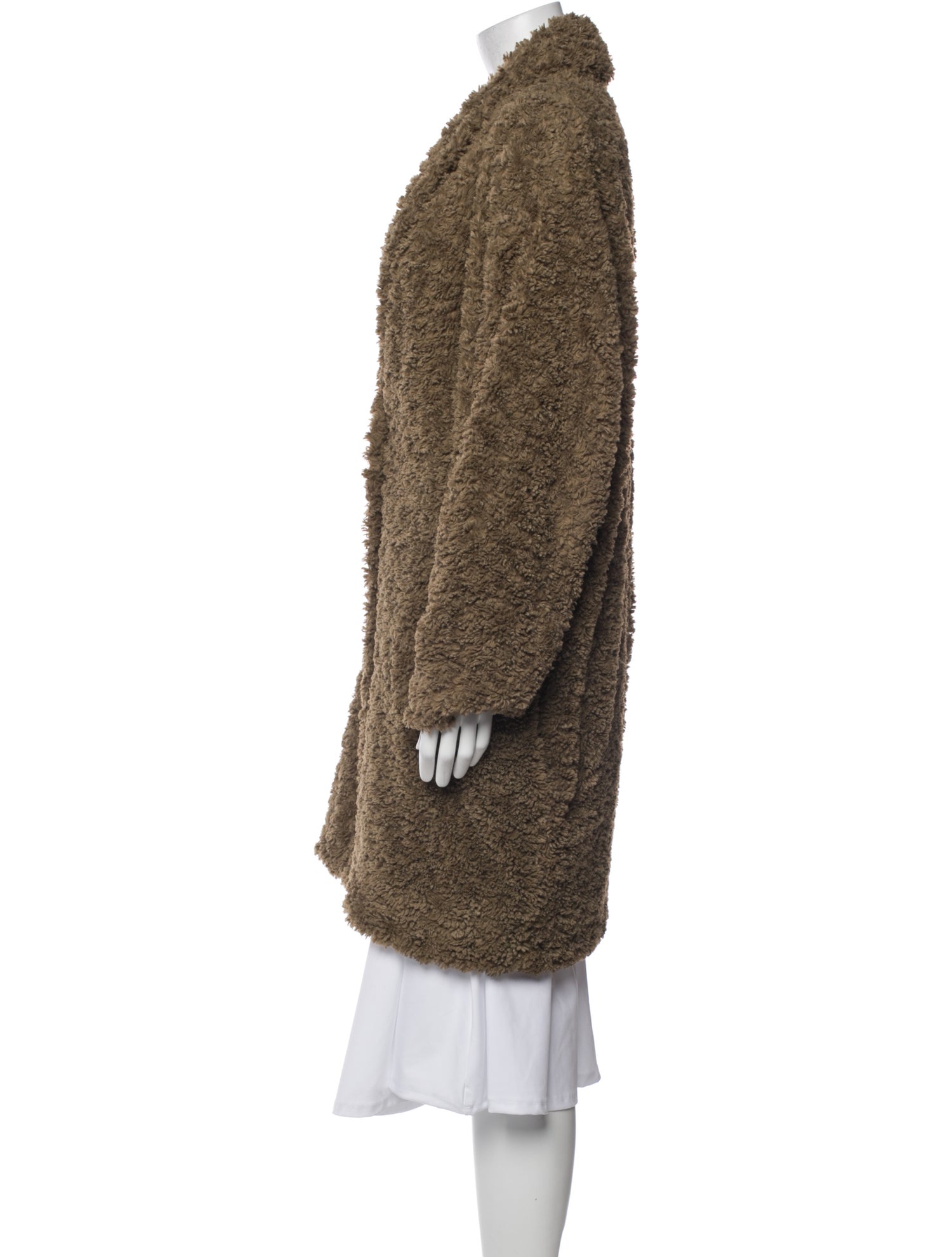 Étoile Isabel Marant Faux Shearling Faux Fur Coat