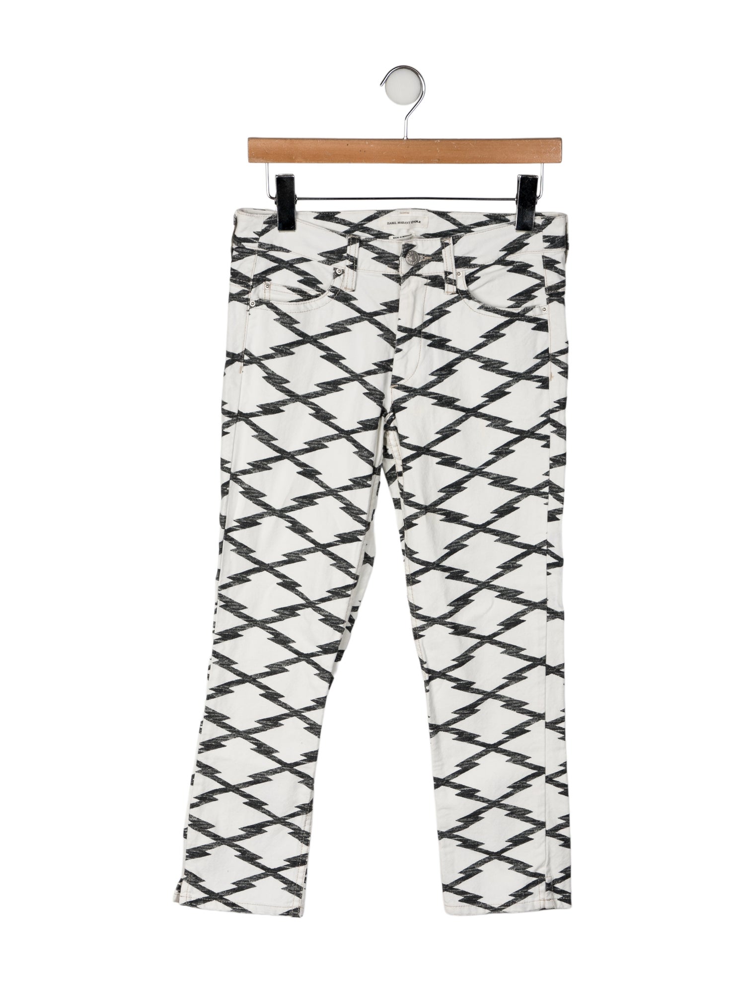 Étoile Isabel Marant Mid-Rise Straight Leg Jeans