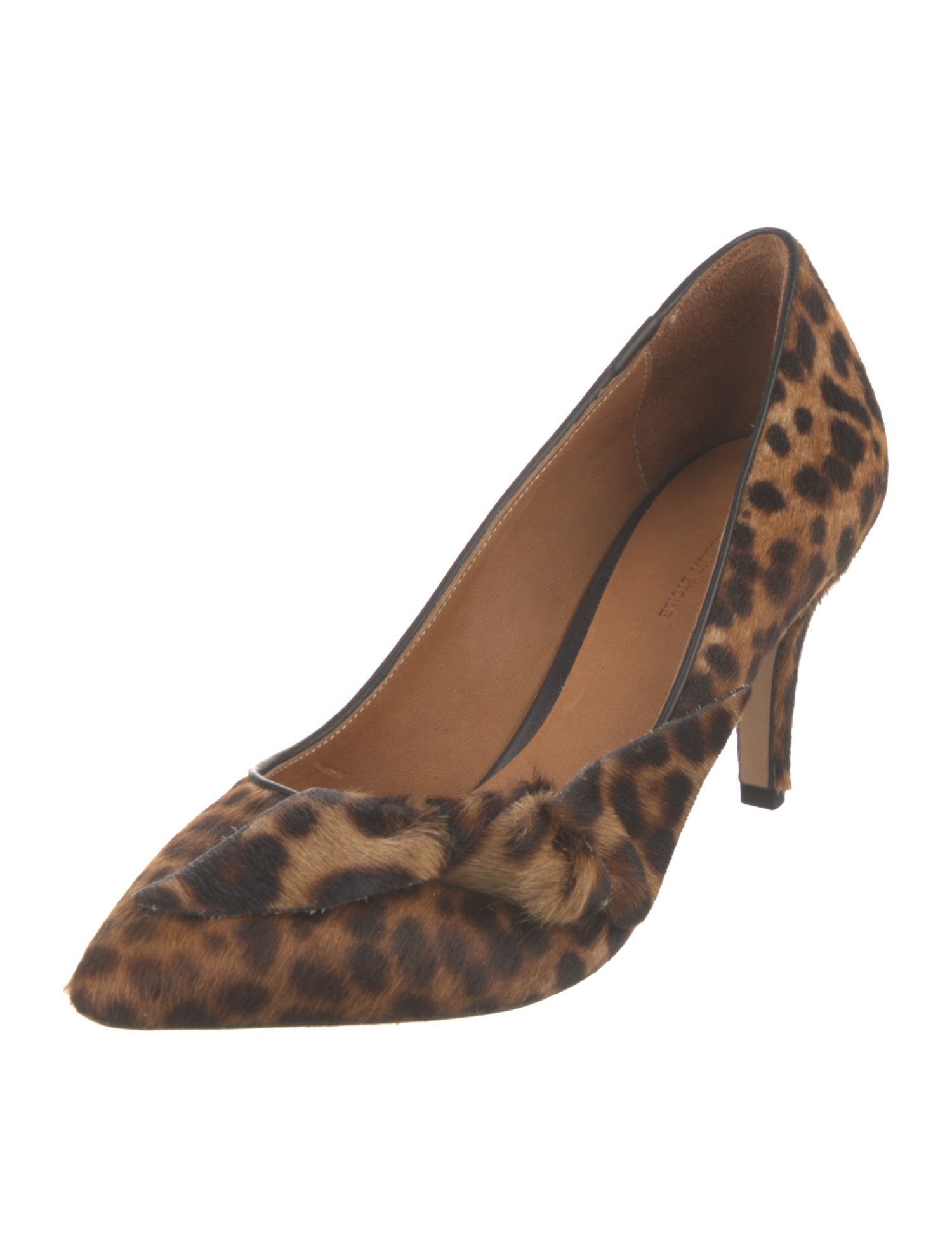 Étoile Isabel Marant Ponyhair Animal Print Pumps