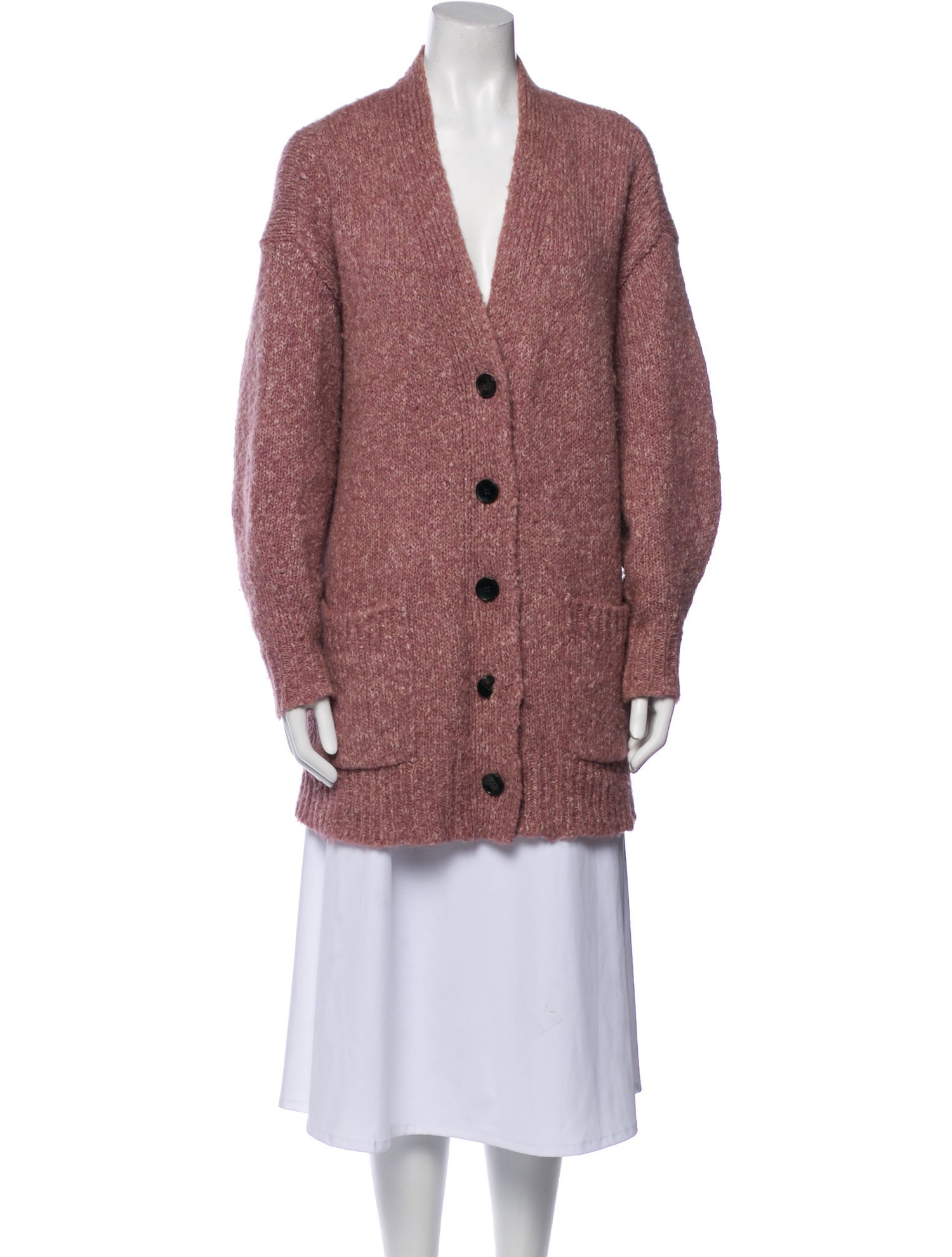 Étoile Isabel Marant Alpaca V-Neck Sweater