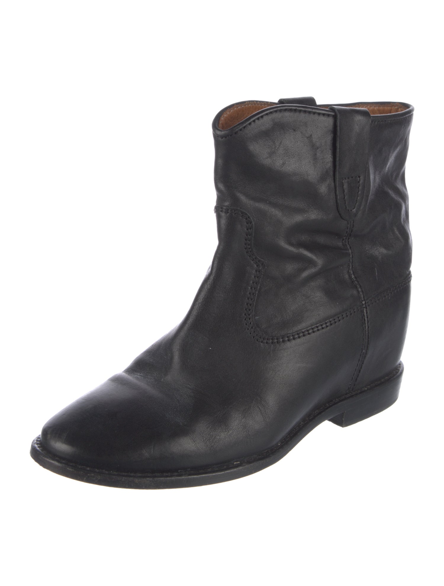 Étoile Isabel Marant Leather Moto Boots