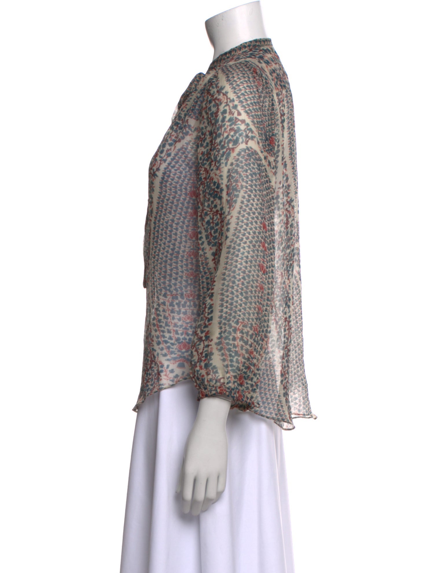 Étoile Isabel Marant Silk Printed Blouse