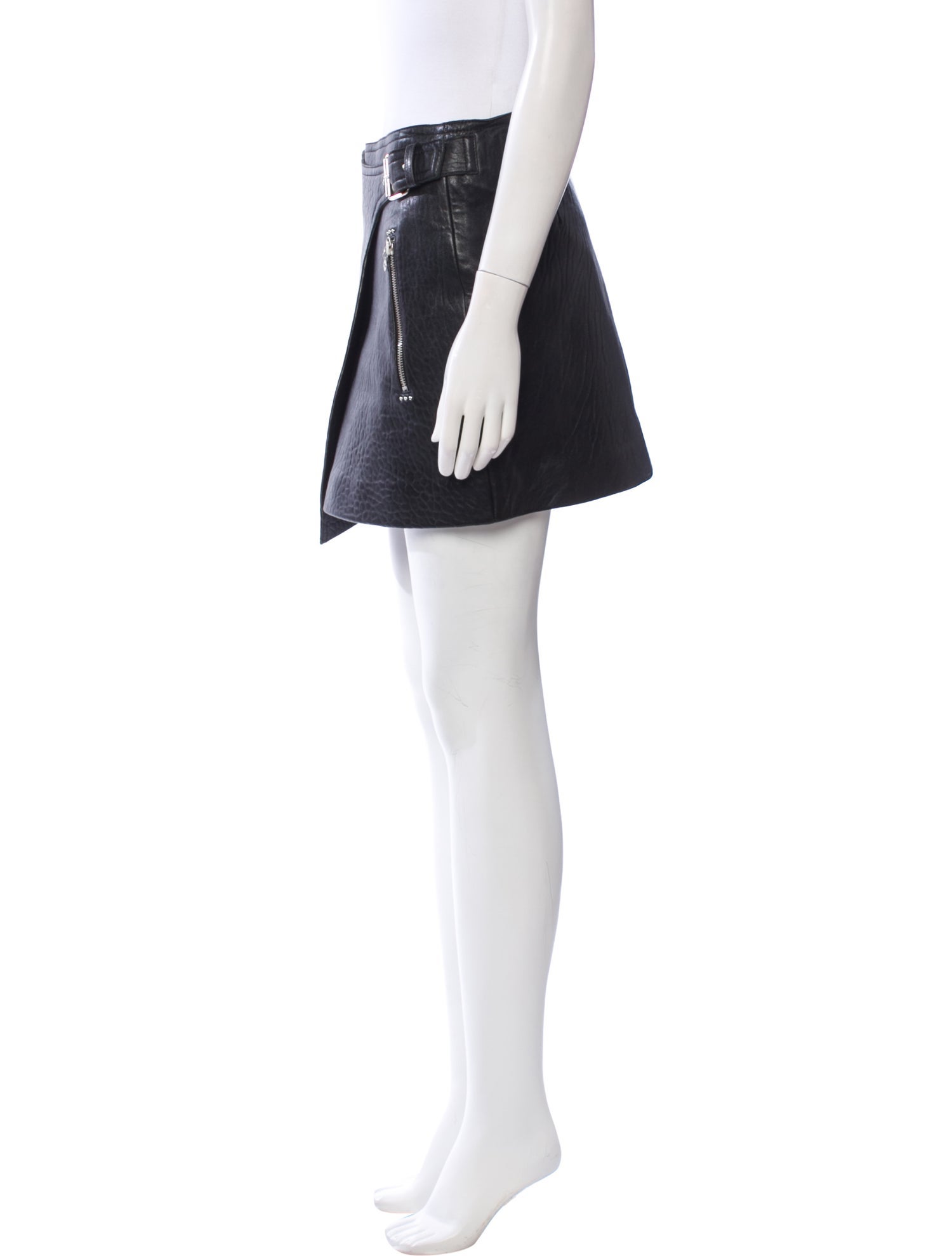 Étoile Isabel Marant Lamb Leather Mini Skirt