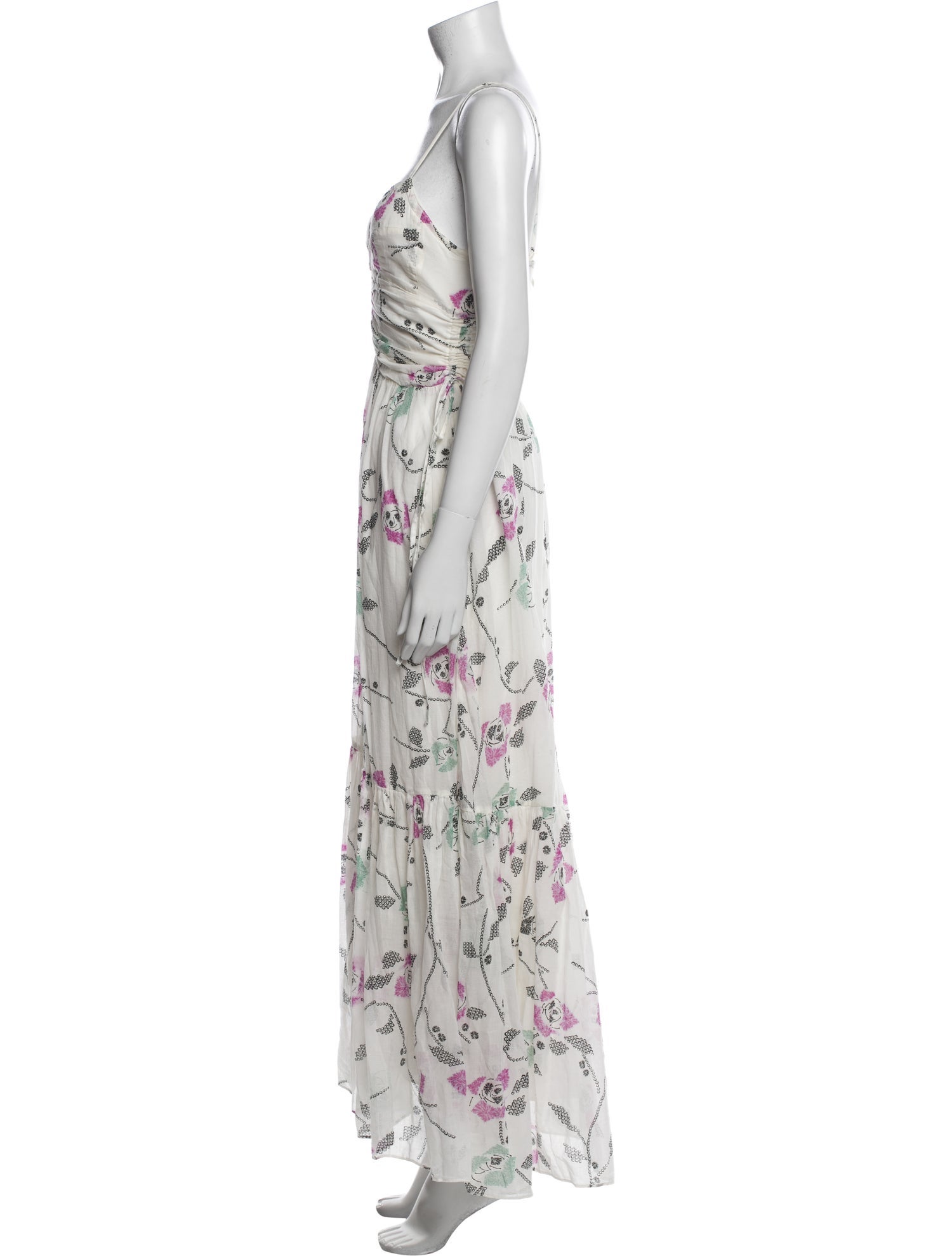 Étoile Isabel Marant Floral Print Long Dress