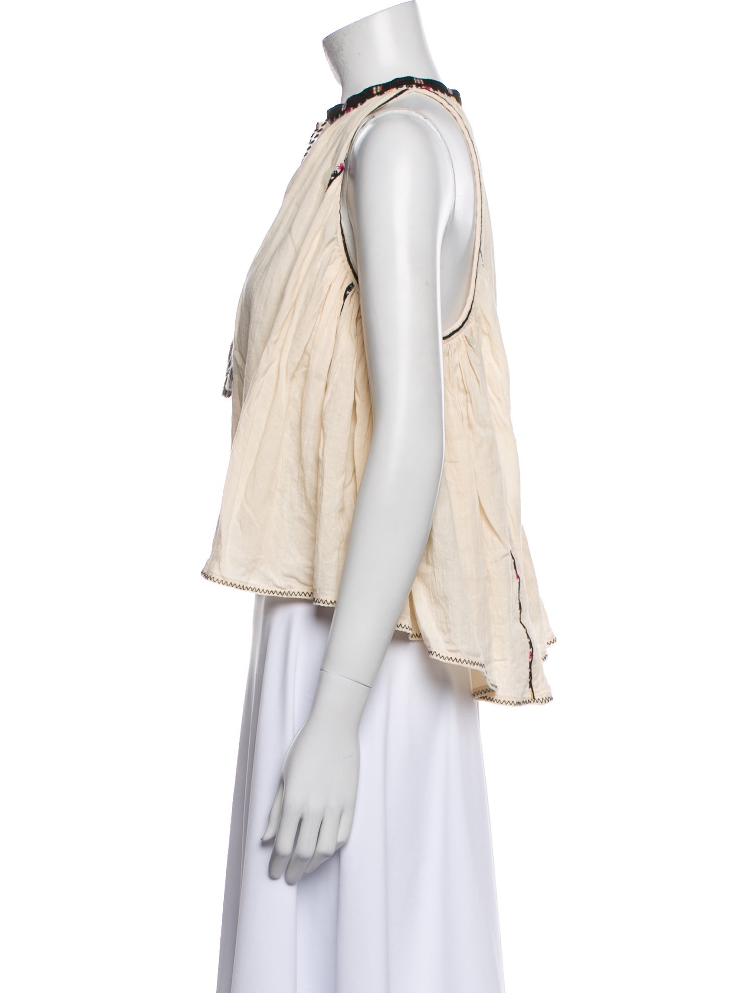 Étoile Isabel Marant Halterneck Sleeveless Crop Top