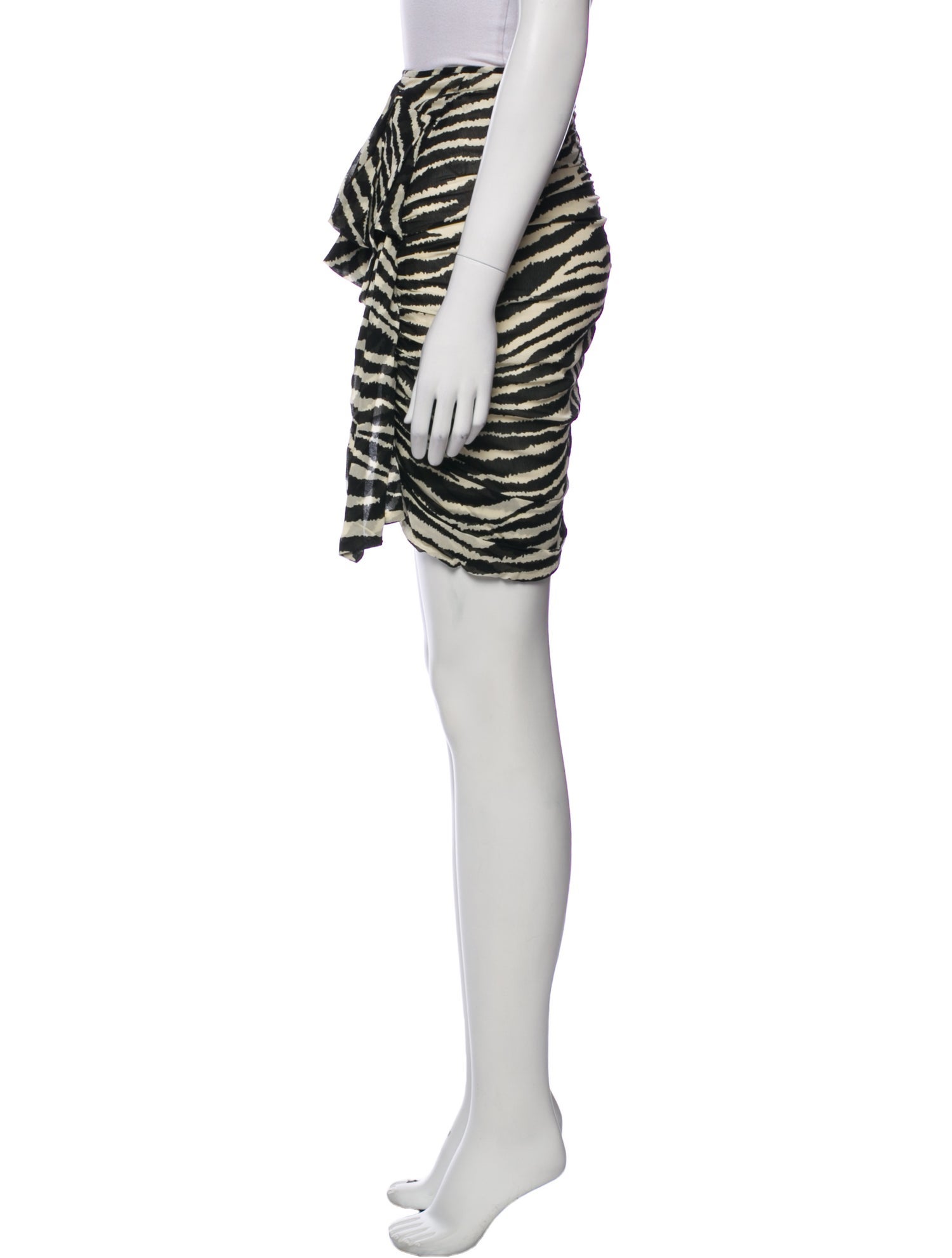 Étoile Isabel Marant Animal Print Mini Skirt