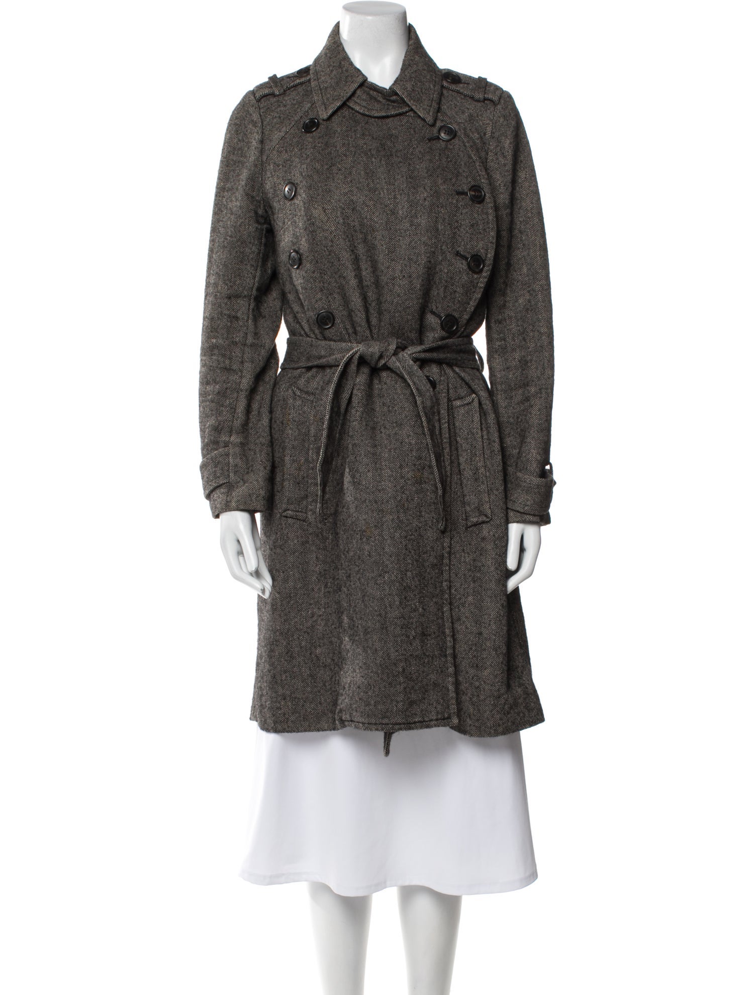 Étoile Isabel Marant Linen Trench Coat
