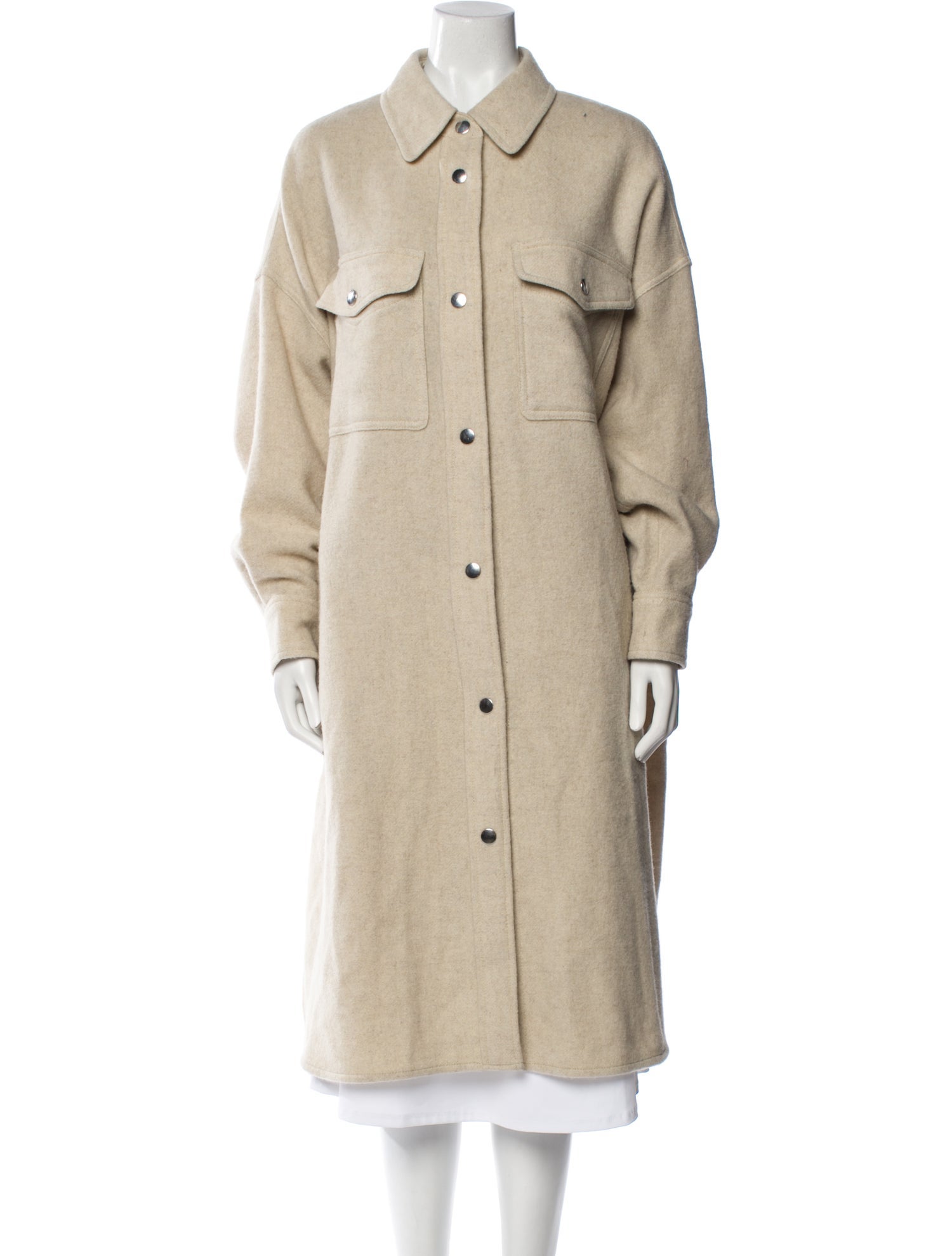 Étoile Isabel Marant Virgin Wool Trench Coat