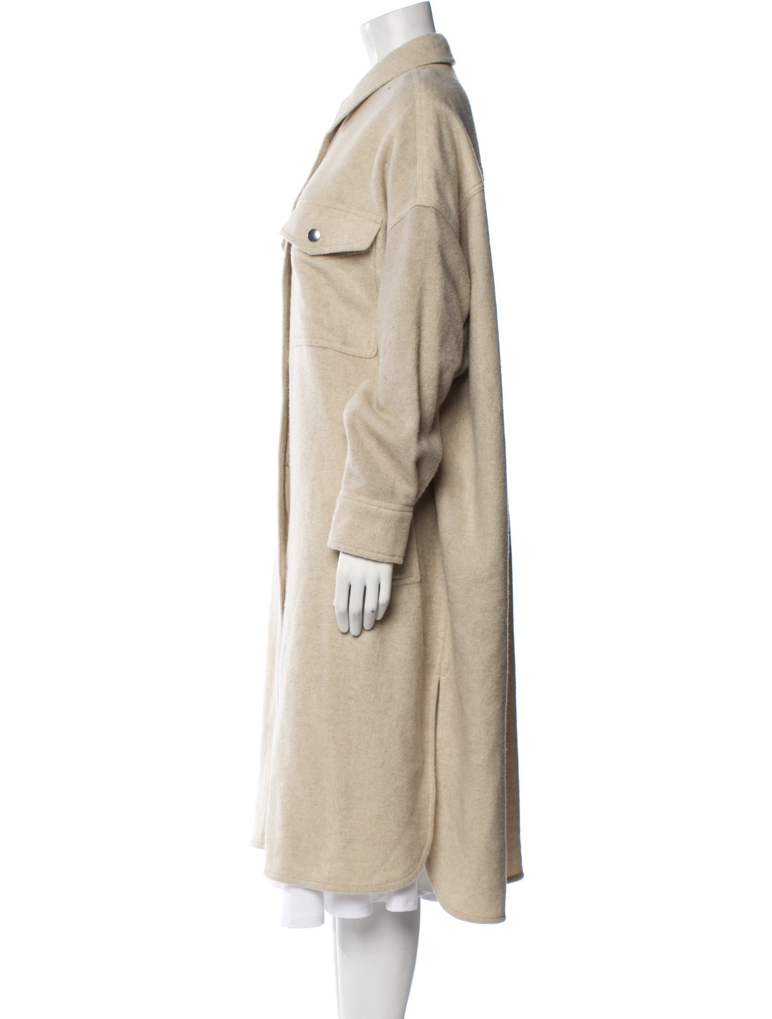 Étoile Isabel Marant Virgin Wool Trench Coat