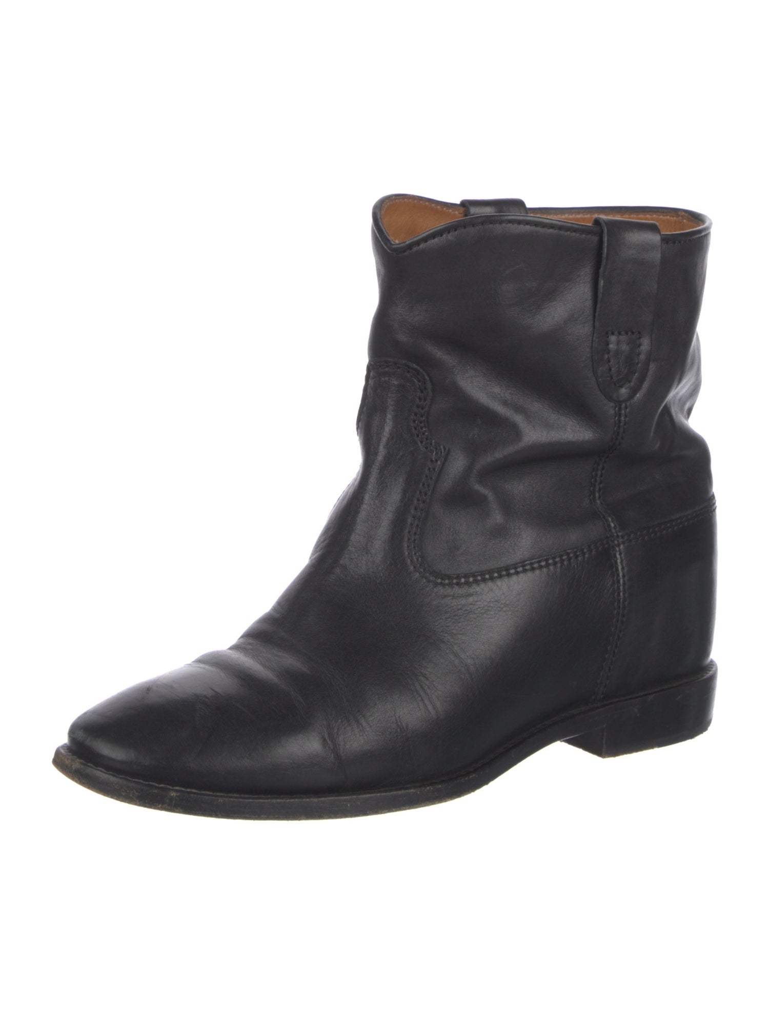 Étoile Isabel Marant Leather Chelsea Boots