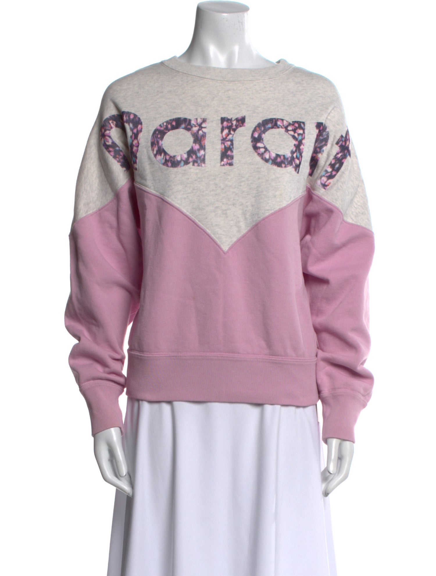 Étoile Isabel Marant Graphic Print Crew Neck Sweatshirt