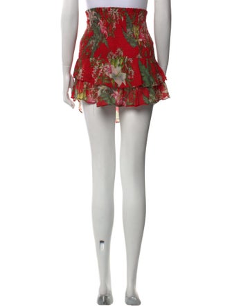 Étoile Isabel Marant Floral Print Mini Skirt