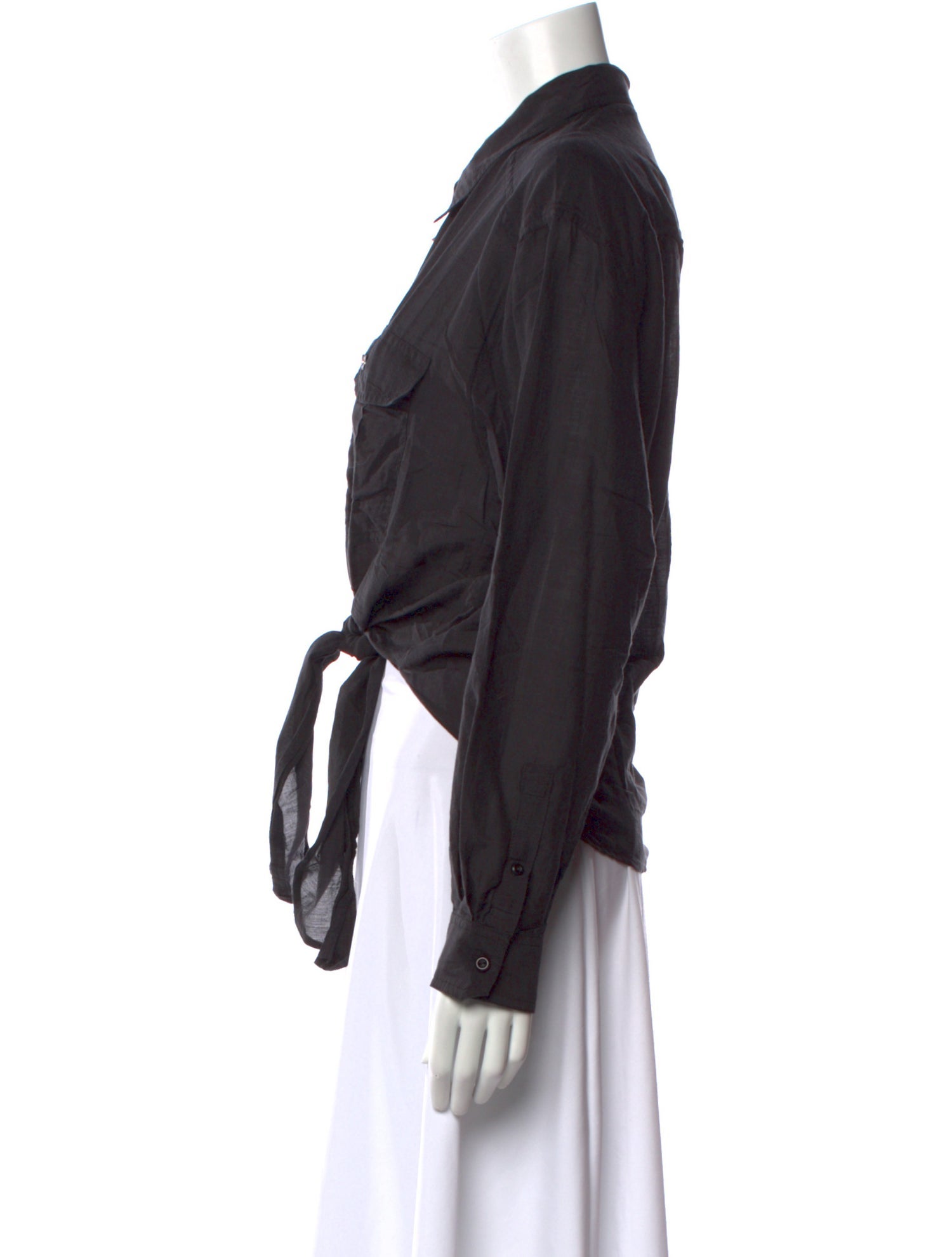 Étoile Isabel Marant Long Sleeve Crop Top