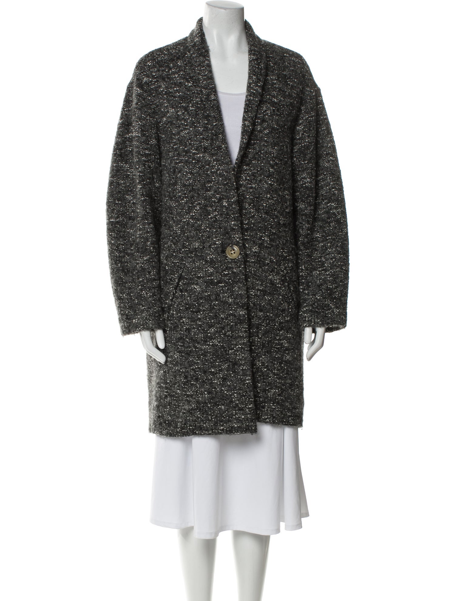 Étoile Isabel Marant Tweed Pattern Coat