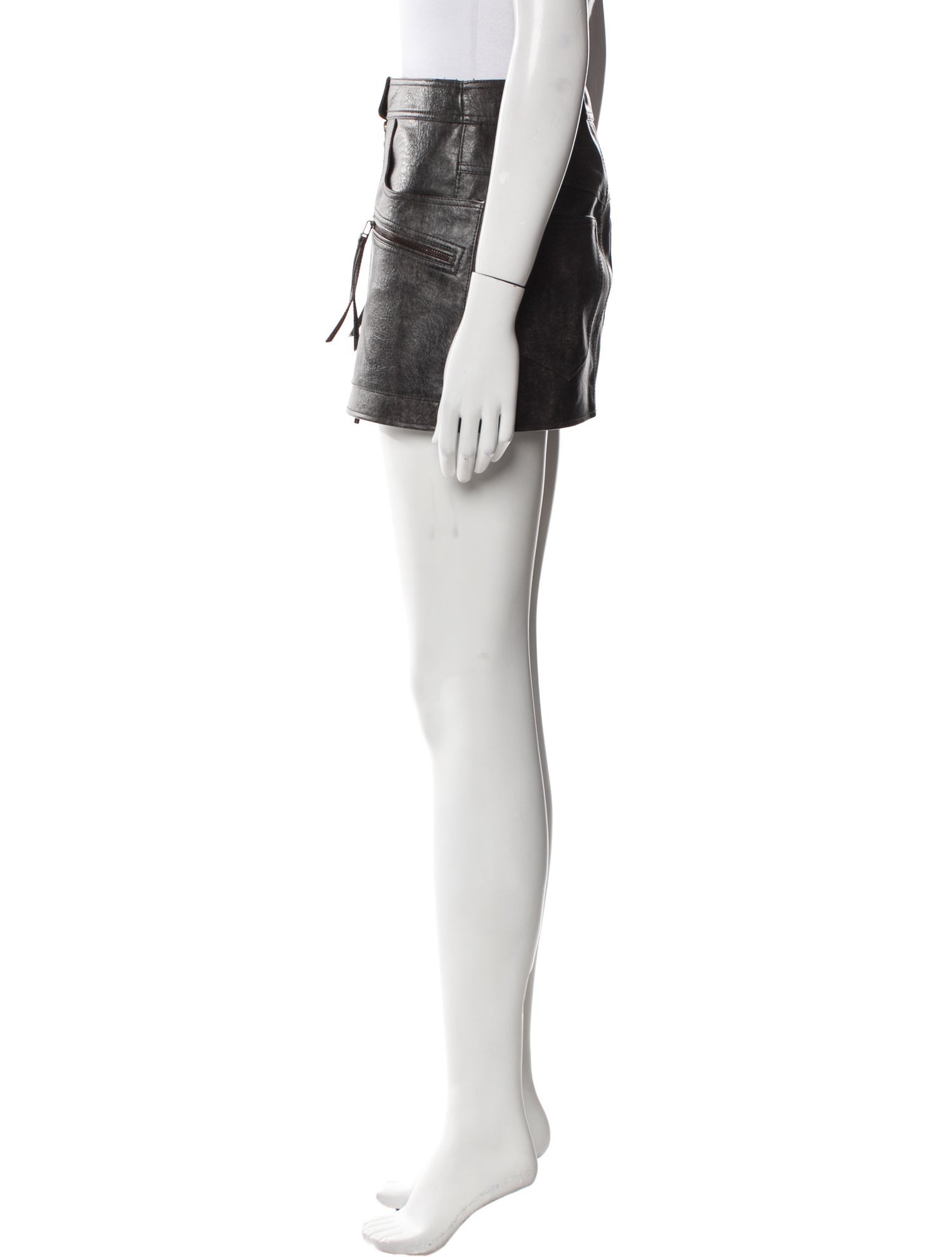 Étoile Isabel Marant Leather Mini Skirt